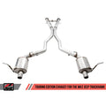 AWE Tuning exhaust detail
