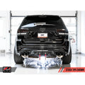 AWE Tuning exhaust close-up
