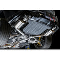 AWE Tuning exhaust close-up