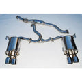 Invidia cat-back exhaust close-up