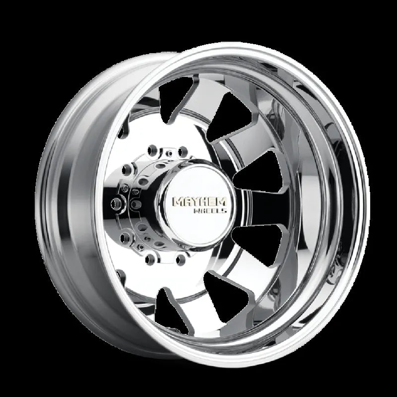 Mayhem polished auto part