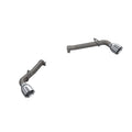 QTP axle-back exhaust detail