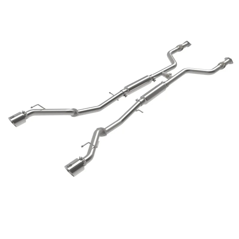 aFe polished cat-back exhaust