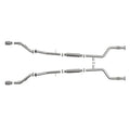 aFe cat-back exhaust installed view