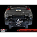 AWE Tuning exhaust detail