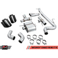 AWE Tuning exhaust close-up