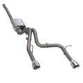 QTP cat-back exhaust detail