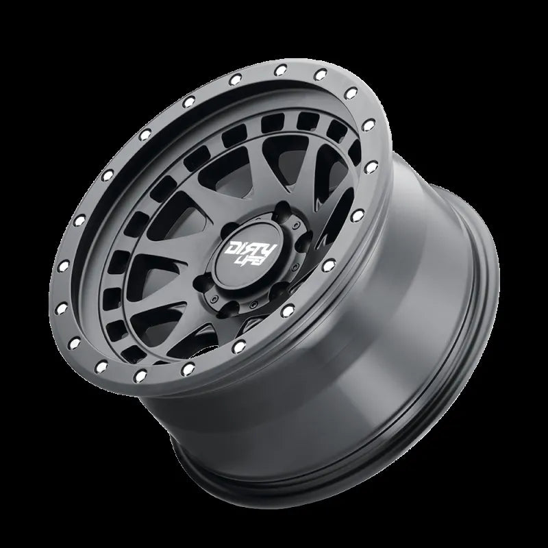 Dirty Life Wheels black auto part