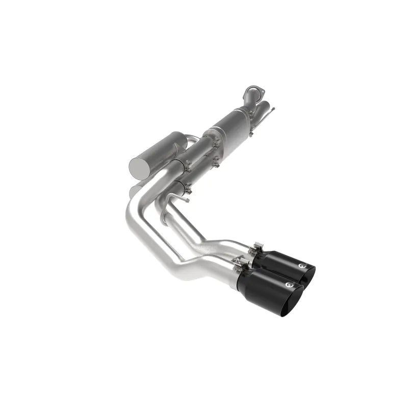 aFe black cat-back exhaust