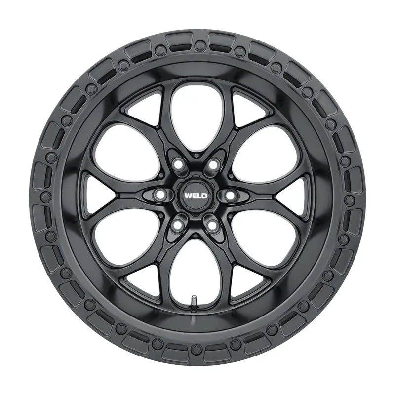 Weld black auto part