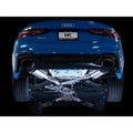 AWE Tuning exhaust installed view