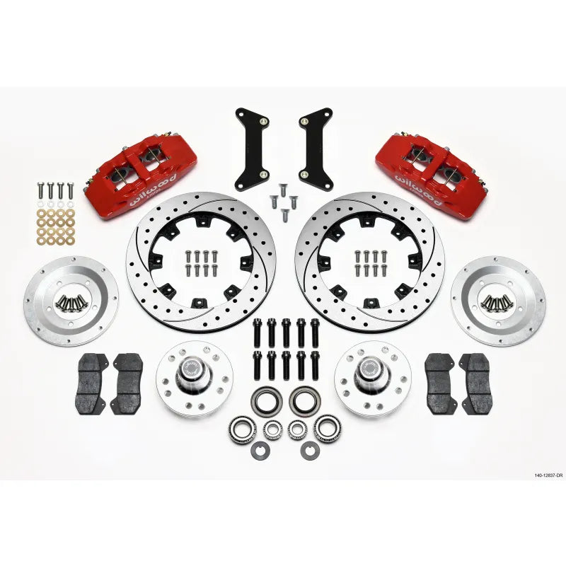 Wilwood red auto part