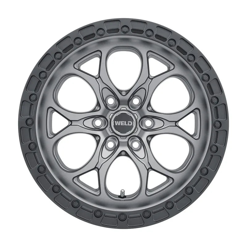 Weld black auto part