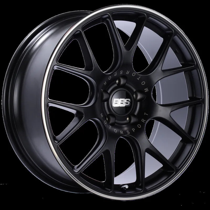 BBS black auto part