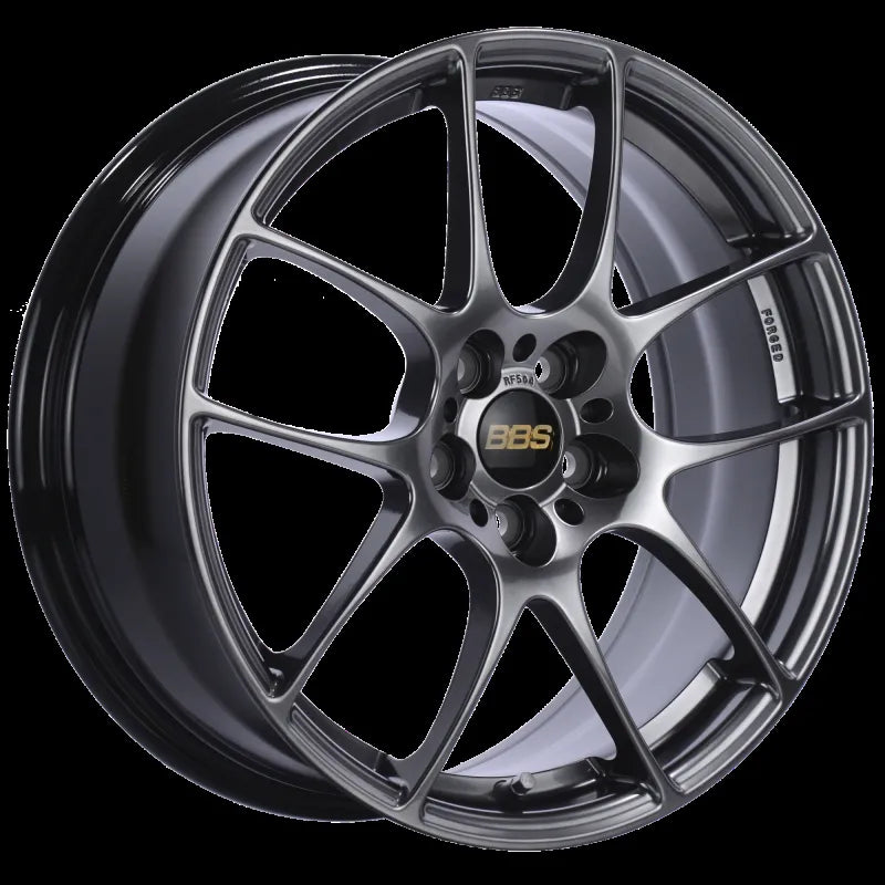 BBS black auto part