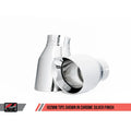 AWE Tuning exhaust close-up