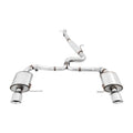 AWE Tuning exhaust installed view
