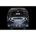 AWE Tuning exhaust installed view
