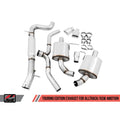 AWE Tuning exhaust detail