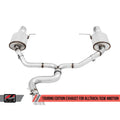 AWE Tuning exhaust detail