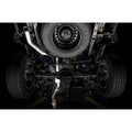 AWE Tuning cat-back exhaust installed view