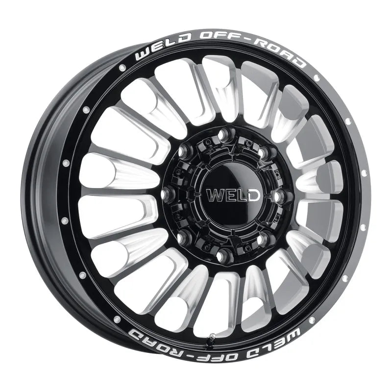 Weld black auto part