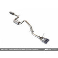 AWE Tuning exhaust installed view