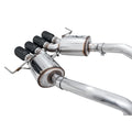 AWE Tuning axle-back exhaust detail