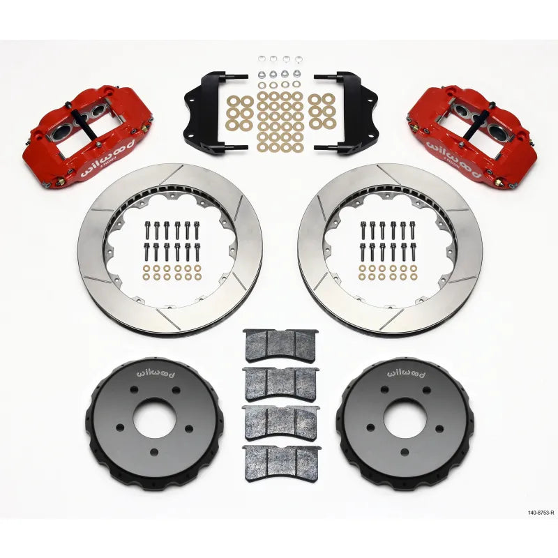 Wilwood red auto part