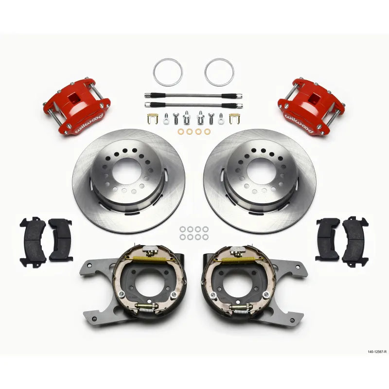 Wilwood red auto part