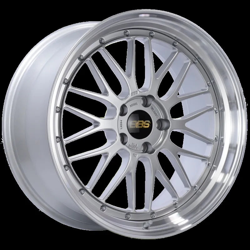 BBS red auto part