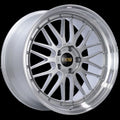 BBS red auto part
