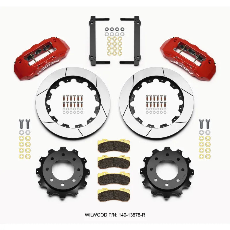 Wilwood red auto part