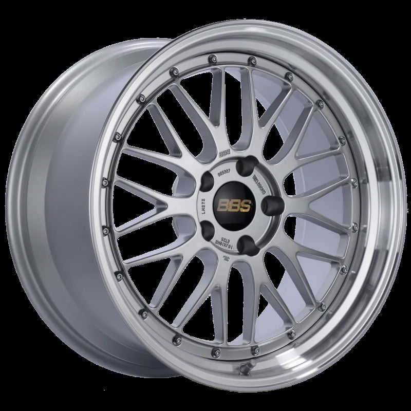 BBS red auto part