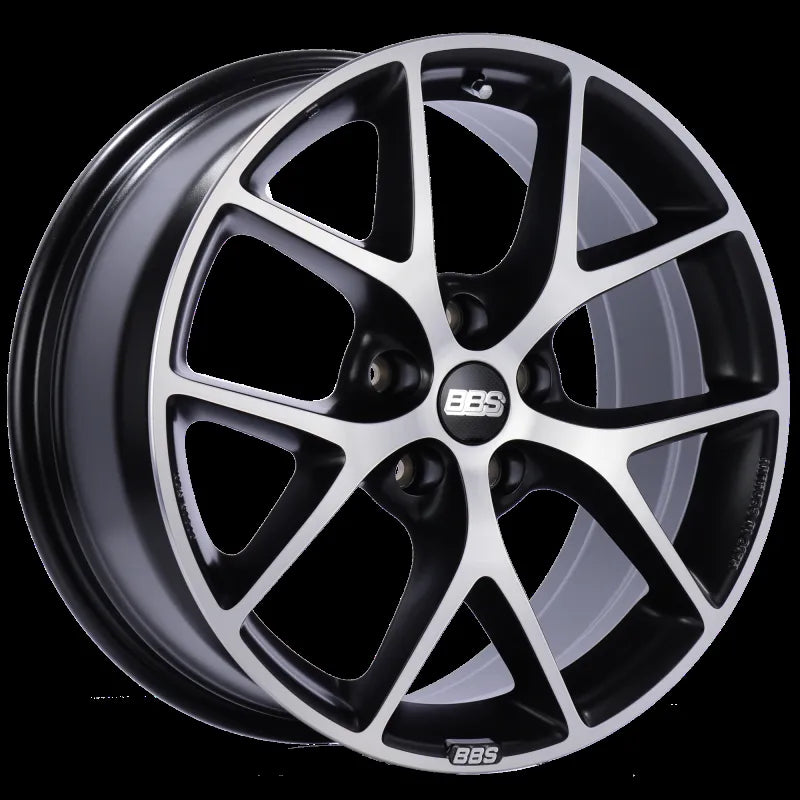 BBS black auto part