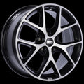 BBS black auto part