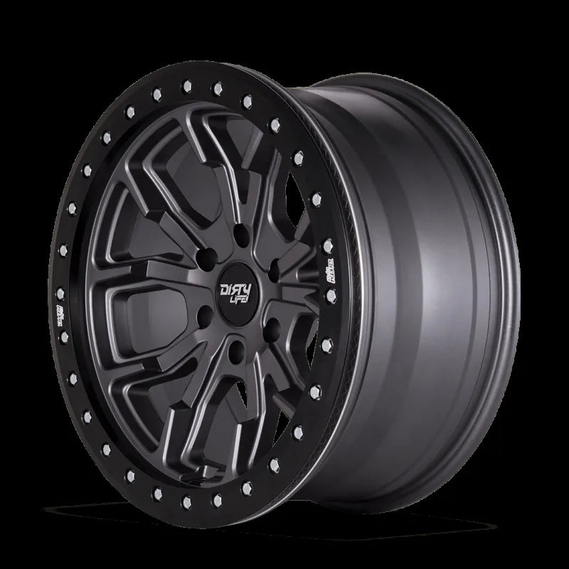 Dirty Life Wheels gunmetal auto part
