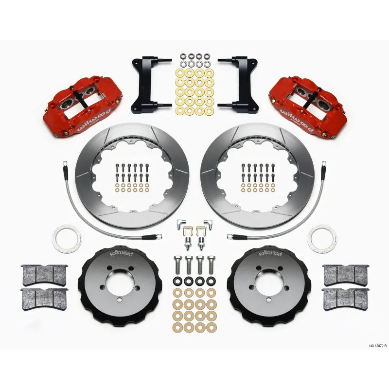 Wilwood red auto part