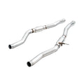 AWE Tuning exhaust installed view