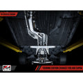 AWE Tuning exhaust close-up
