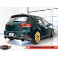 AWE Tuning exhaust installed view