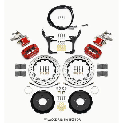 Wilwood red auto part