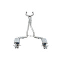 AWE Tuning exhaust installed view