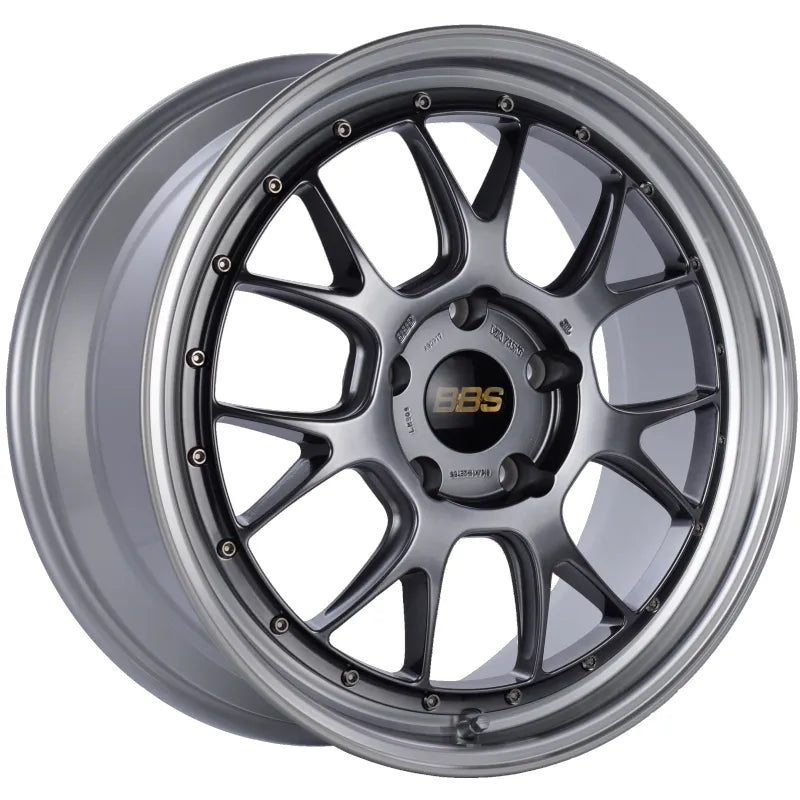 BBS black auto part
