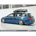 AWE Tuning exhaust installed view