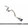 AWE Tuning exhaust installed view