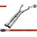 AWE Tuning exhaust close-up