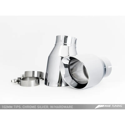 AWE Tuning silver exhaust