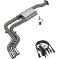 QTP cat-back exhaust close-up