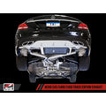 AWE Tuning exhaust installed view
